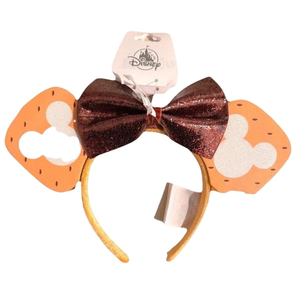 Disney Parks Eats Collection S’mores Minnie Ears Headband Smores NWT